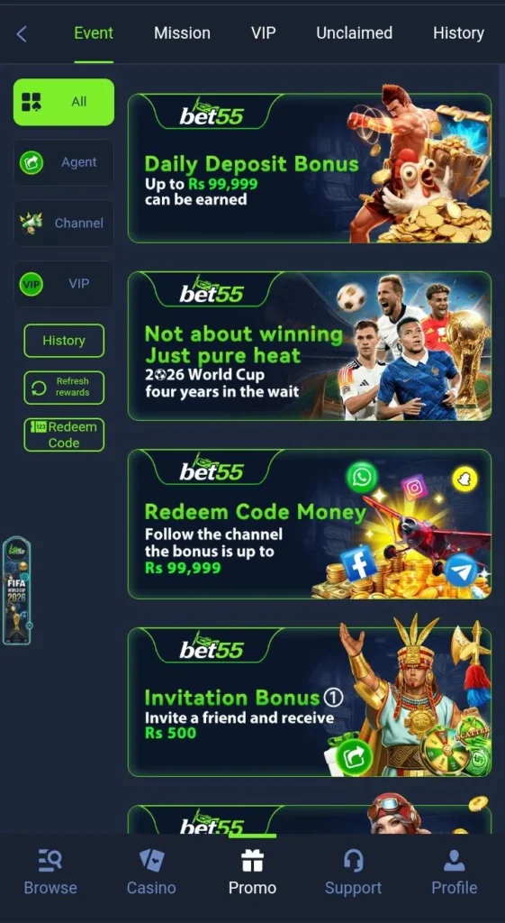 Bet55 Game