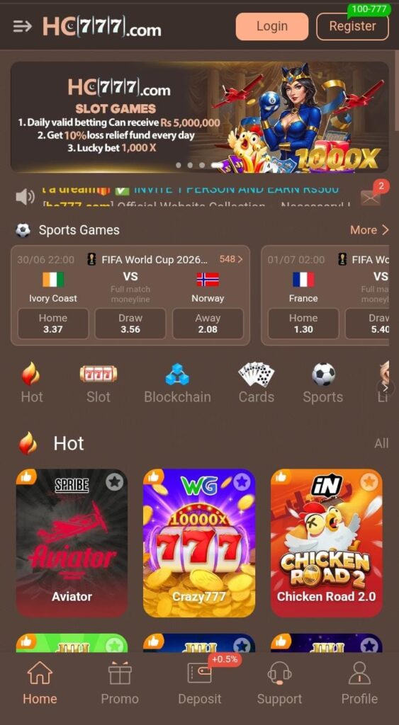 HC 777 Game