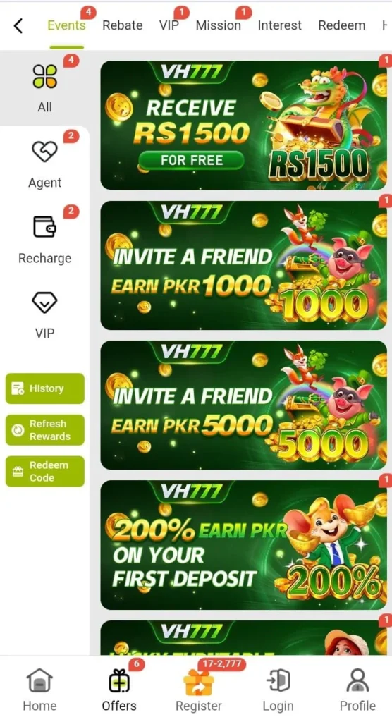 VH777 Game