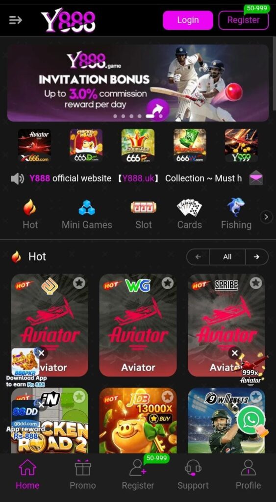Y888 Game